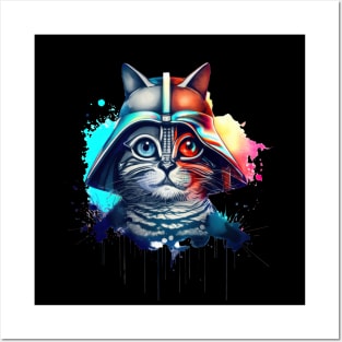 Cat Vader Posters and Art